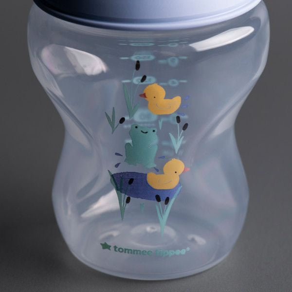 Eco-Friendly Baby Bottle (Glass/Silicone)