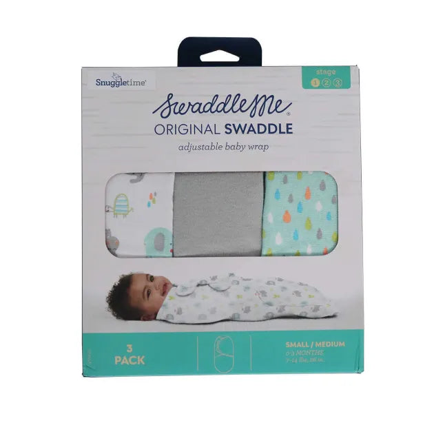 Swaddle Wrap/Blanket (3-Pack)
