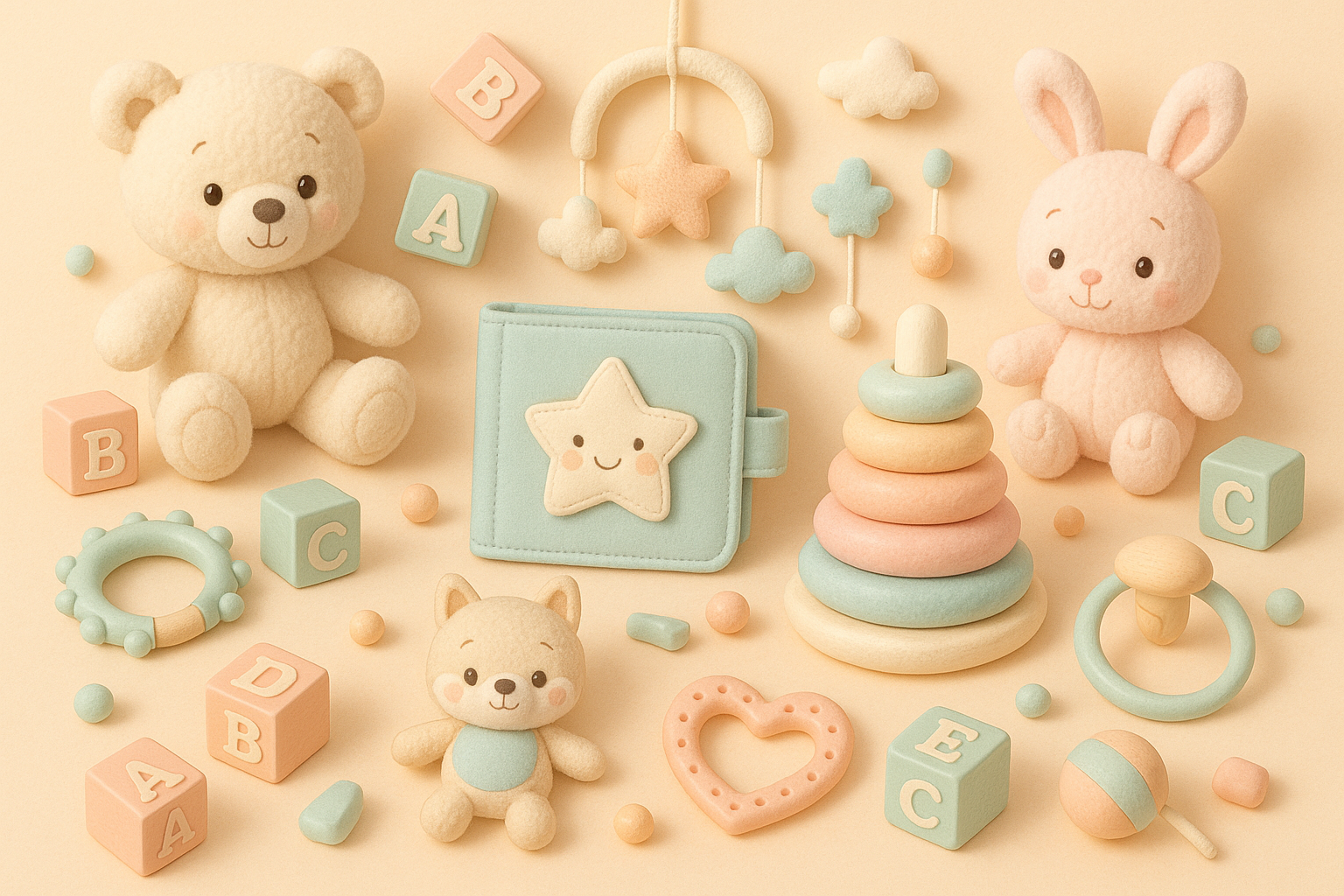 Baby friendly and toys