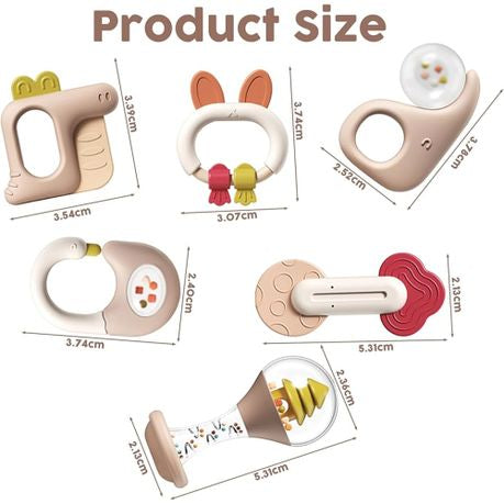 Teething Toy Set (Silicone)