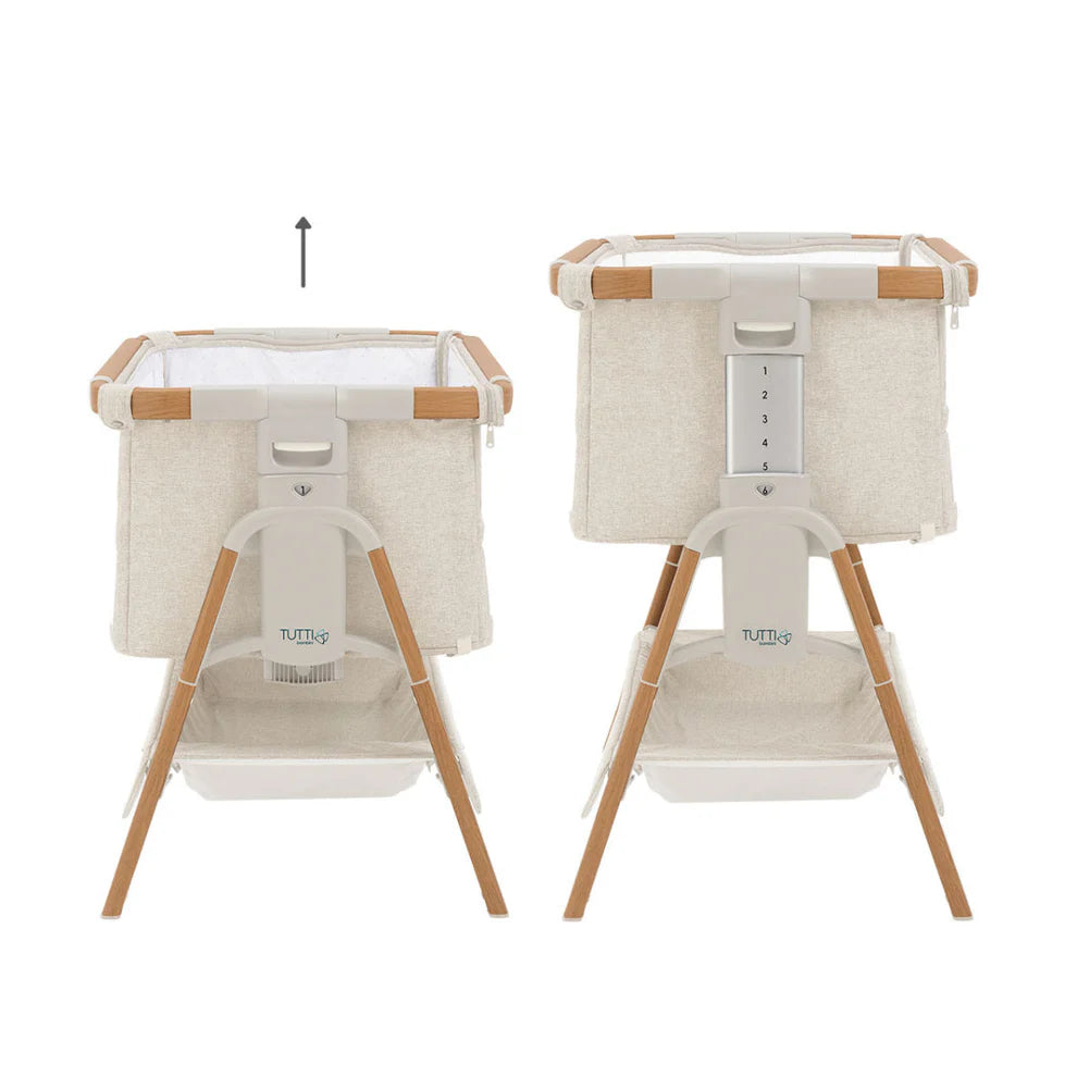 TUTTI BAMBINI Cozee XL Bedside Crib & Cot