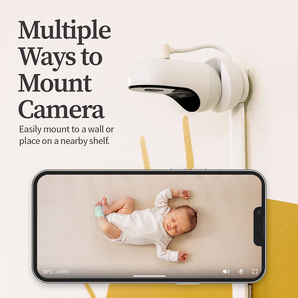 Smart Baby Monitor with Camera & App