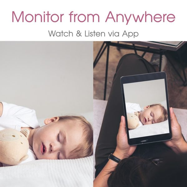 Smart Baby Monitor (HD, Wi-Fi, Night Vision)